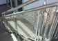 30%-60% cavo architettonico Mesh Stair Railing della maglia metallica 0.5mm-4.0mm di spazio all'aperto